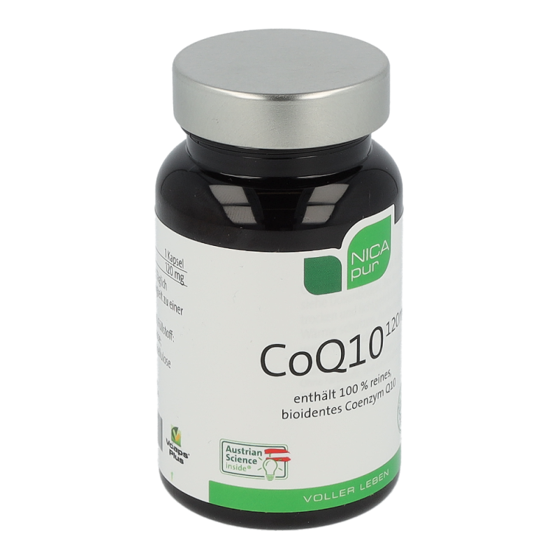 Nicapur Coenzym Q10 120 mg Kapseln 60 Stk.
