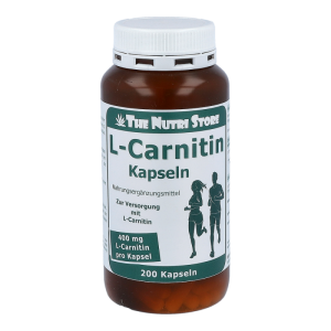The Nutri Store L-Carnitin 400 mg vegetarische Kapseln 200 Stk.