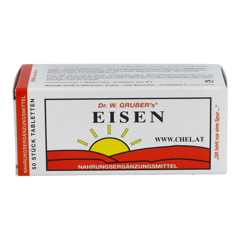 Dr. Grubers Eisen Chelat Tabletten