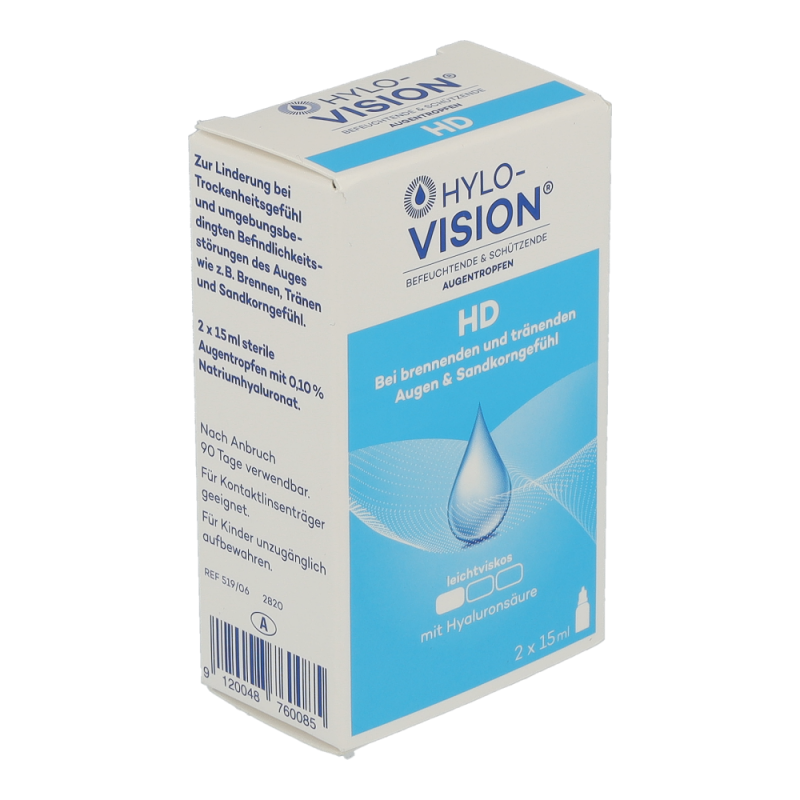 Hylo-Vision HD Augentropfen 15 ml 2 Stk.