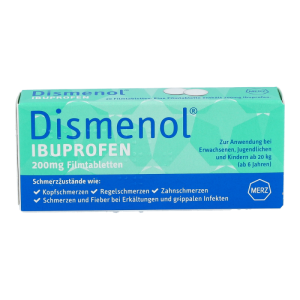 Dismenol Ibuprofen 200 mg Filmtabletten 20 Stk.