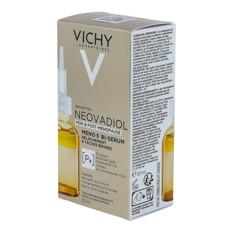 VICHY Neovadiol Meno 5 BI-Serum, Gesichtspflege mit Vitamin C 30 ml