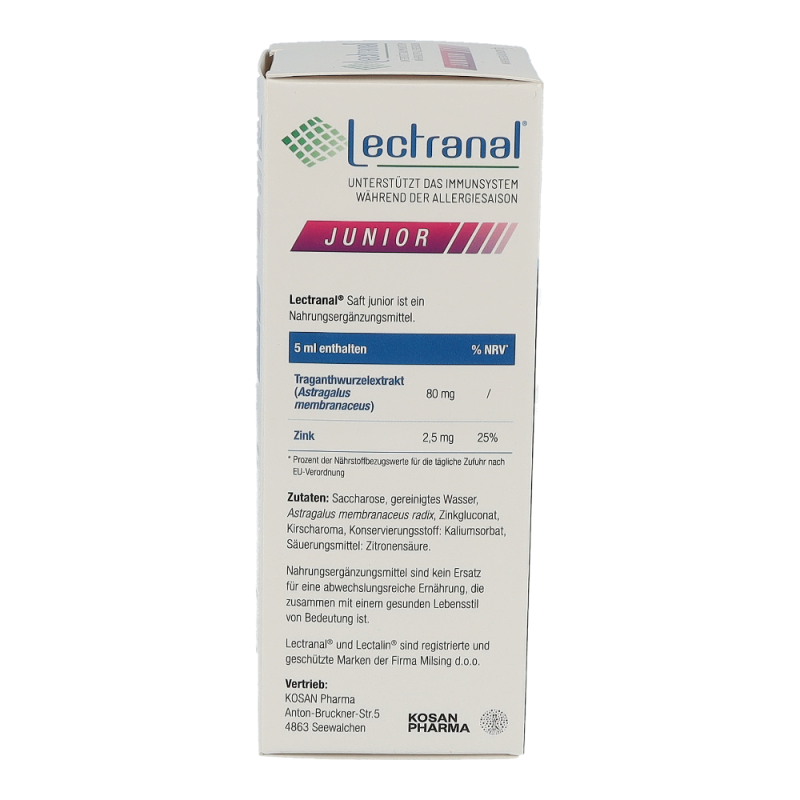 Lectranal ALLERGIESAFT JUNIOR – rein pflanzlich – 100ml