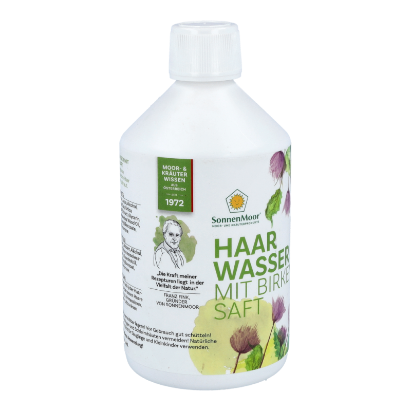 SonnenMoor Haarwasser mit Birkensaft