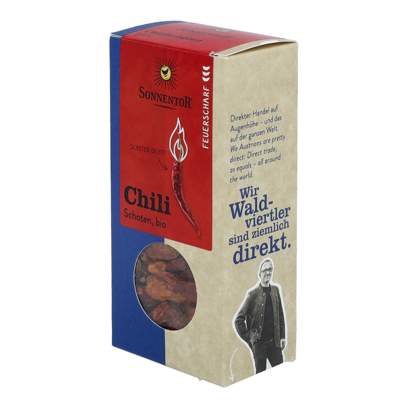 Sonnentor Chilischoten feuerscharf 25g BIO