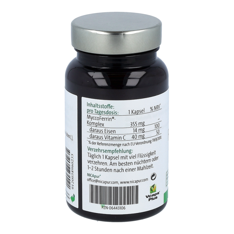 Nicapur Ferroverde 14 Kapseln 60 Stk.
