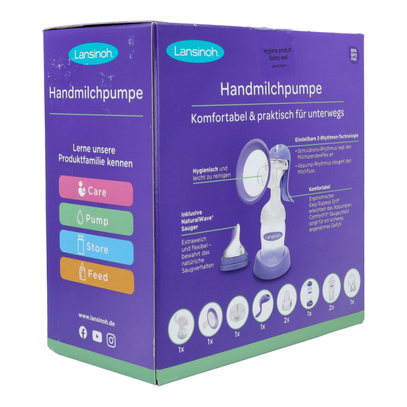 Lansinoh Hand Milchpulver Weithals 1 Stk.