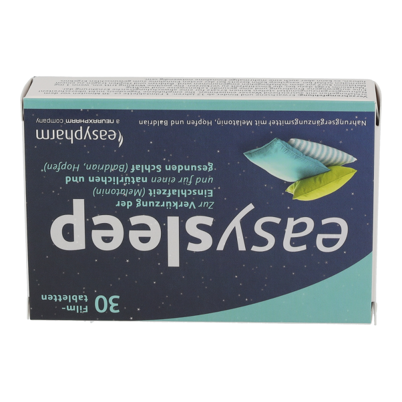 Easysleep FILMTABLETTEN verkürzt die Einschlafzeit