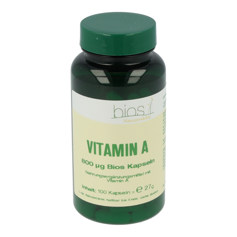 Bios Vitamin A 800 mcg Kapseln