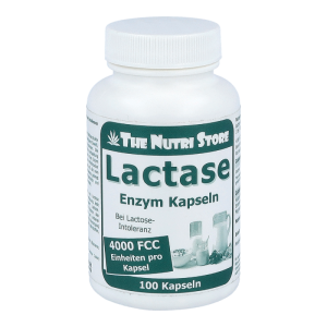 The Nutri Store Lactase Enzym 4.000 FCC Kapseln 100 Stk.