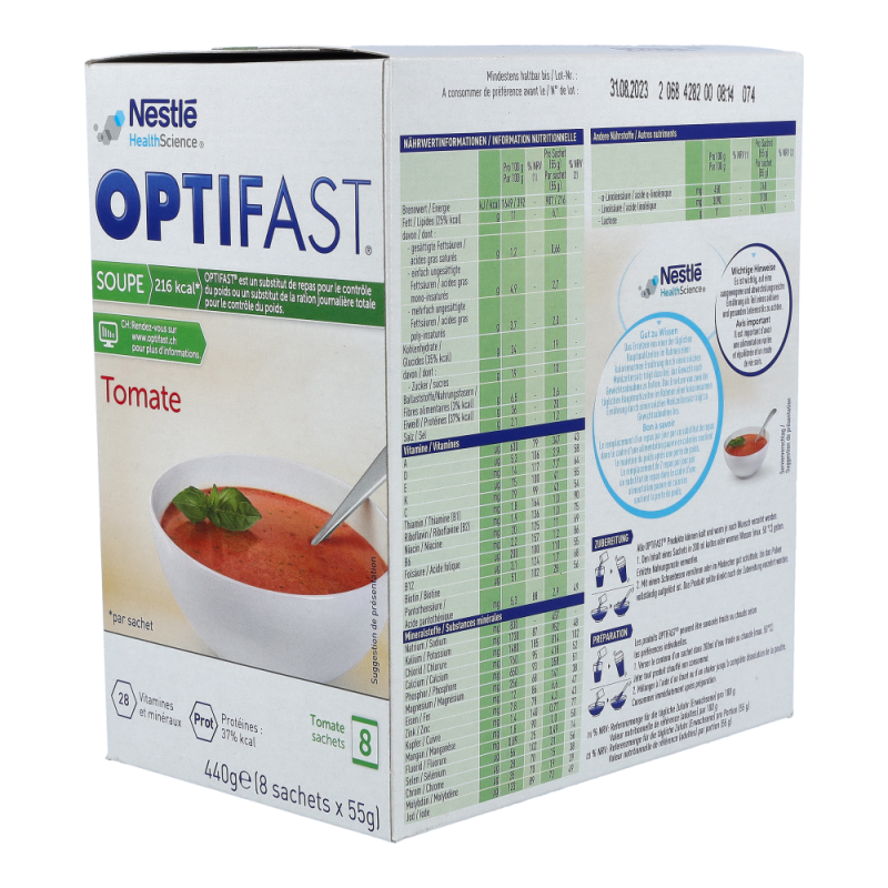 Optifast Suppe Tomate 8 x 55 g 1 Pk.