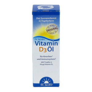 Dr. Jacobs Vitamin-D3-Öl Tropfen 20 ml