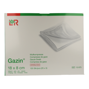 Mullkompresse Gazin steril 16-fach 18 25 x 5 125 Stk.