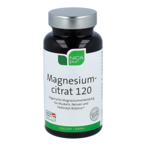 Nicapur Magnesium Citrat 120 Kapseln 60 Stk.