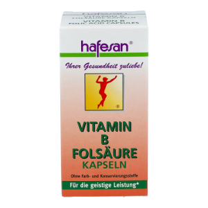 Hafesan Vitamin B + Folsäure + Biotin Kapseln 60 Stk.