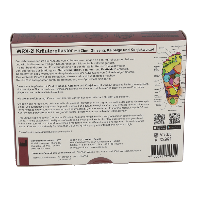 Kenrico Pflaster 10 Stk. Zimt Wrx-2i