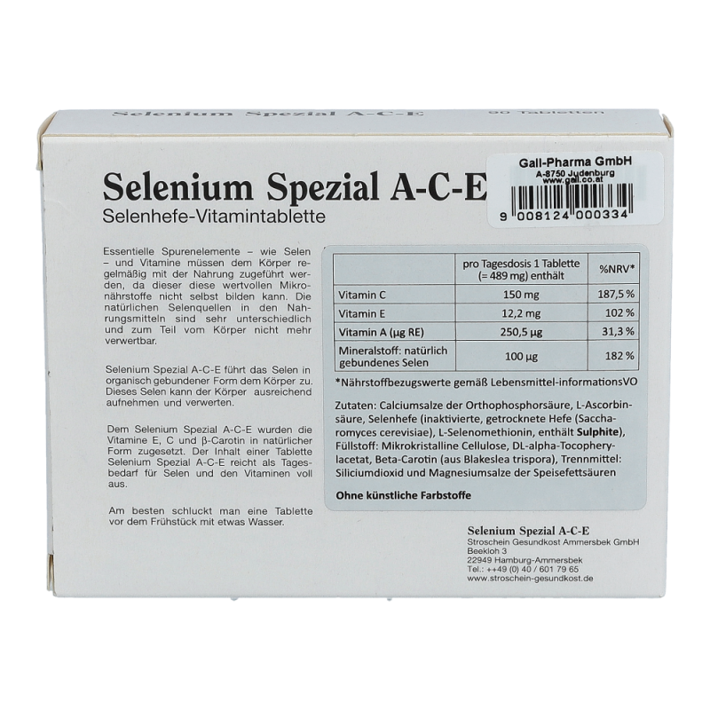 Selenium Spezial ACE Tabletten
