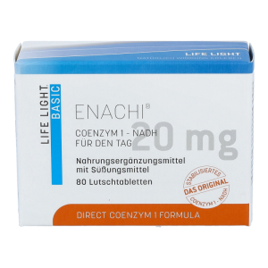 Life Light Enachi NADH Lutschtabletten 10 mg 80 Stk.