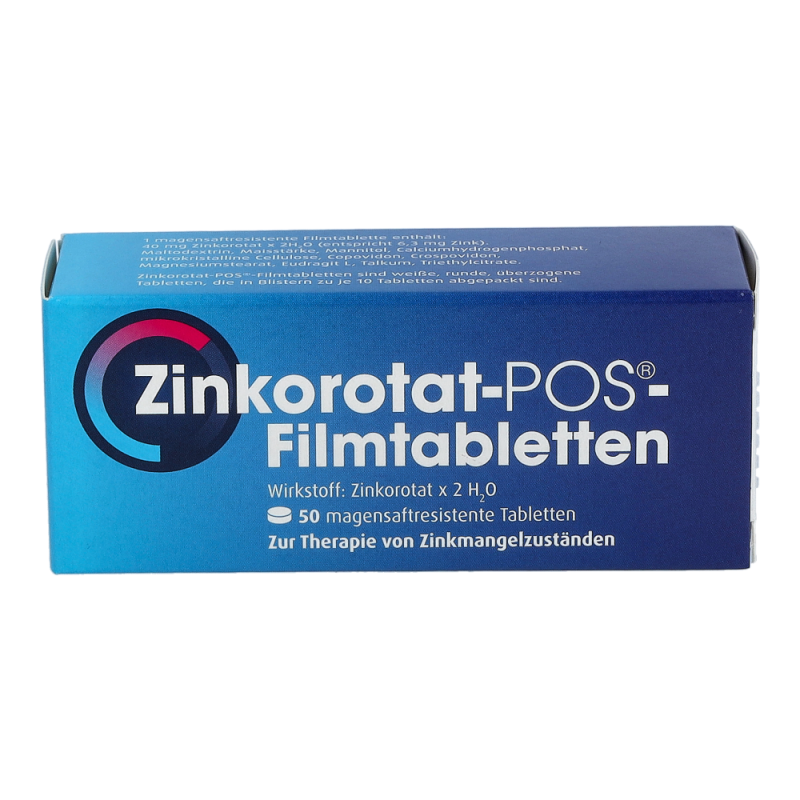 Zinkorotat-POS Filmtabletten 50 Stk.