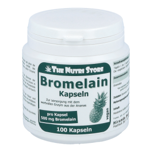 The Nutri Store Bromelain 500 mg Kapseln 100 Stk.