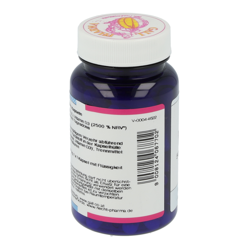 Gall Pharma Vitamin D3 5.000 I.E. Kapseln 90 Stk.
