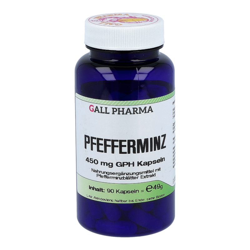 Pfefferminz 450mg Kapseln