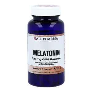 Gall Pharma MELATONIN 0,5 mg Kapseln regulierend auf Wach- Schlafrhythmus
