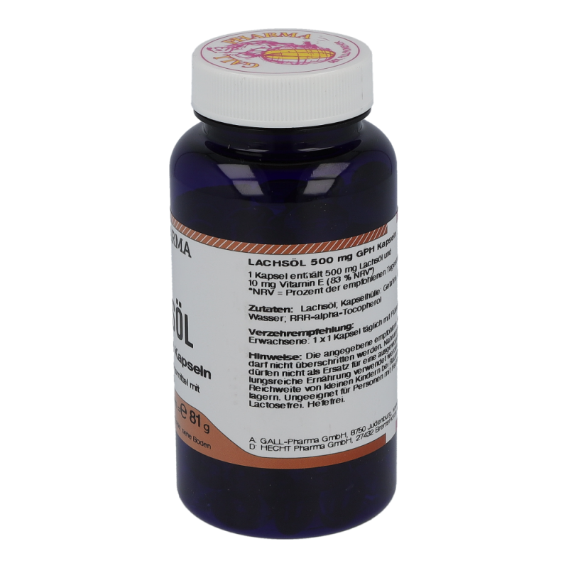 Lachsöl 500mg Kapseln