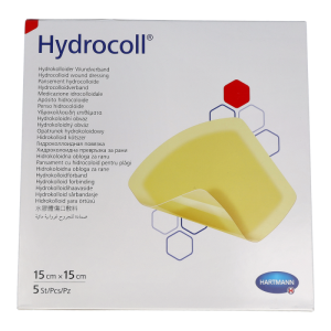 Hydrocoll Wundverband 15 x 15 cm 5 Stk.