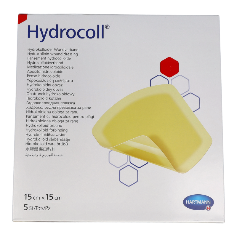 Hydrocoll Wundverband 15 x 15 cm 5 Stk.