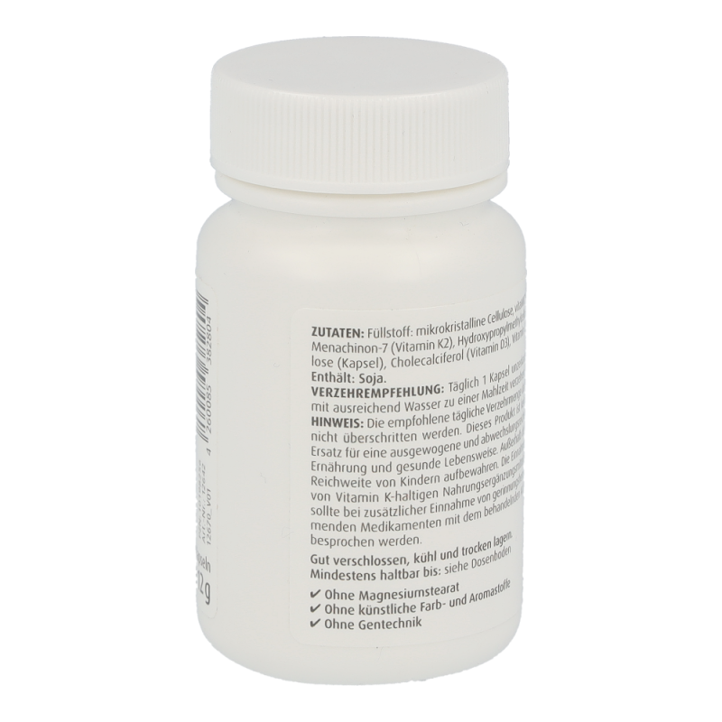 ZeinPharma VITAMIN K2 + MENACHINON – 7 100µg – 60 Stk