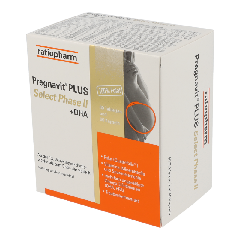 Pregnavit Plus Select Tabletten + Kapseln 120 Stk. Phase 2
