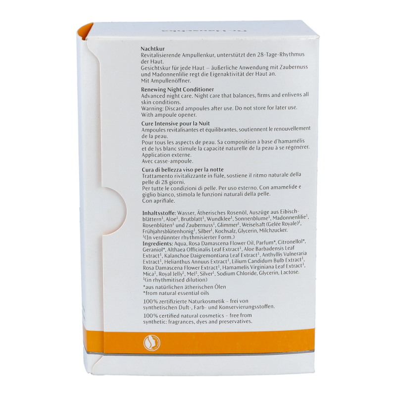 Dr. Hauschka Gesicht Nachtkur Ampullen 50 Stk.