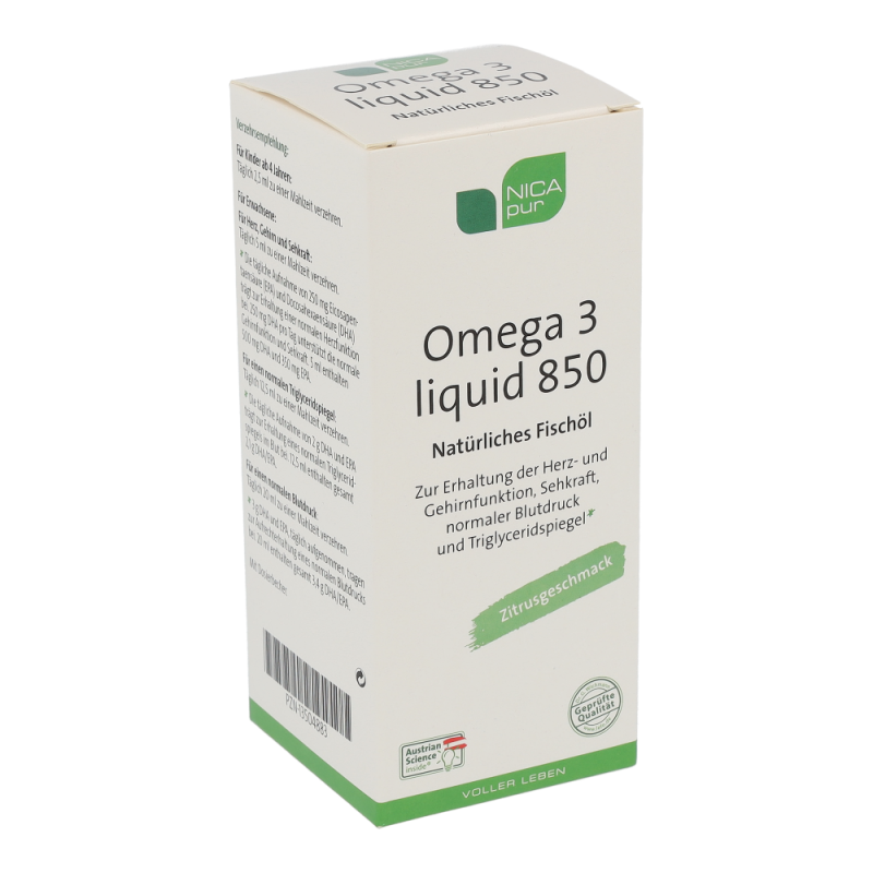 Nicapur Omega 3 liquid 850 150 ml