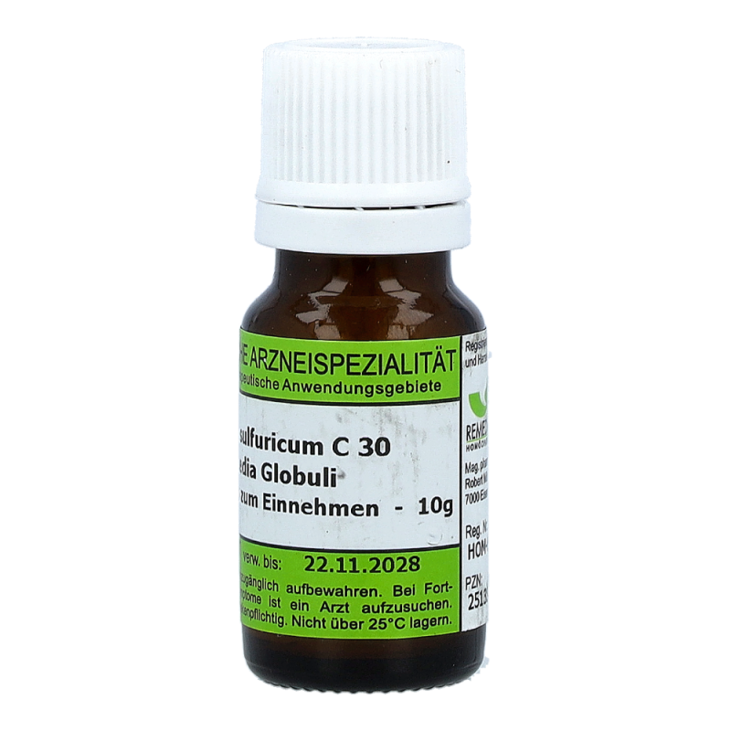 Natrium Sulfuricum Remedia 10 g C 30 Globuli