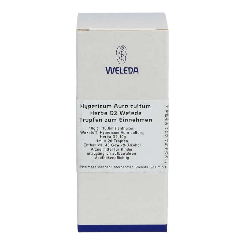Weleda Hypericum Auro Cultum D 2 Dilutum 50 ml