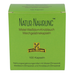 Mistel + Weißdorn + Knoblauch Kapseln 100 Stk.