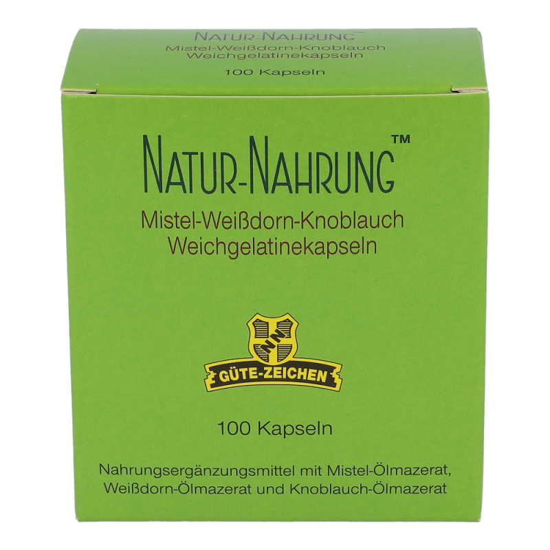 Mistel + Weißdorn + Knoblauch Kapseln 100 Stk.