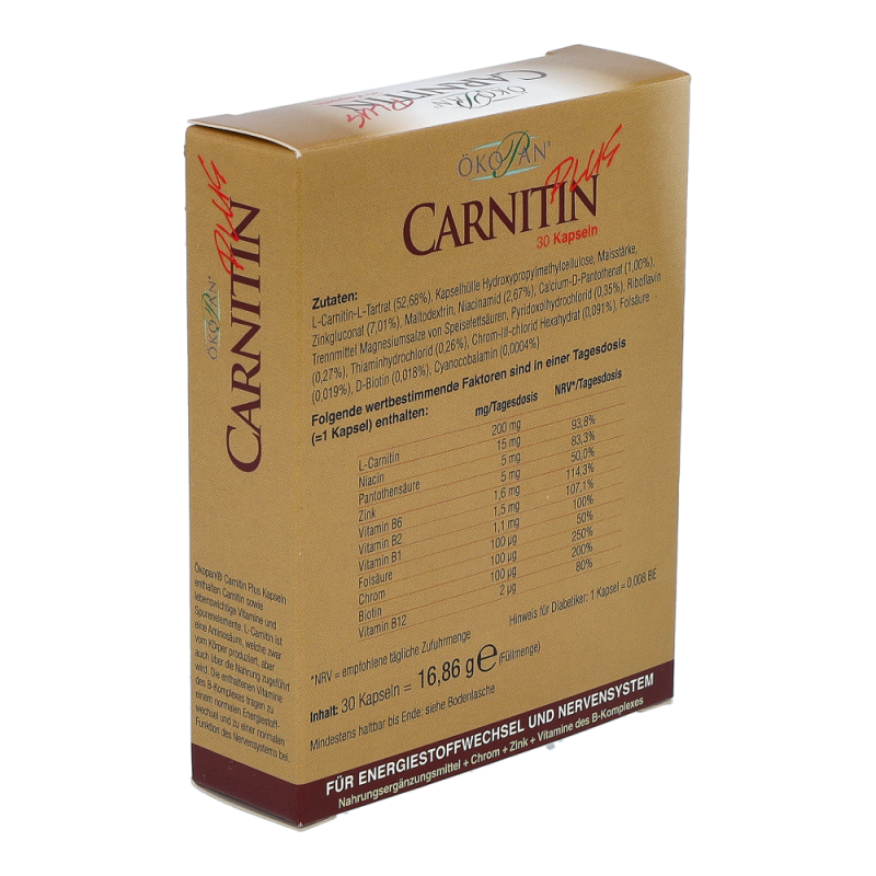 Ökopan Carnitin Plus Kapseln 30 Stk.