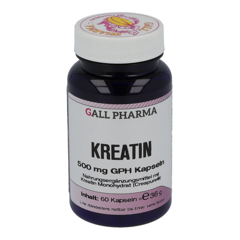 Kreatin 500mg Kapseln