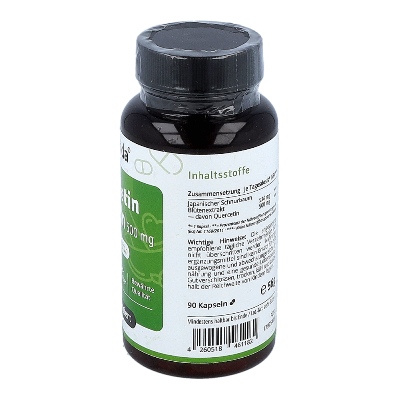 Quercetin Kapseln 500 mg hochdosiert