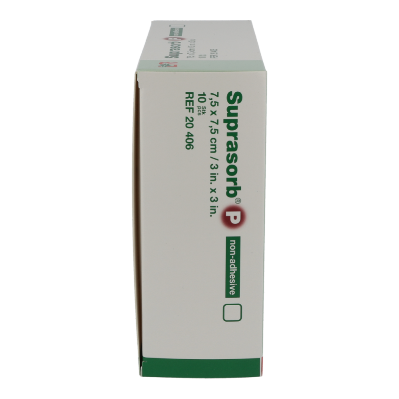Suprasorb P PU-Schaumverband nicht klebend 10 Stk. 7,5