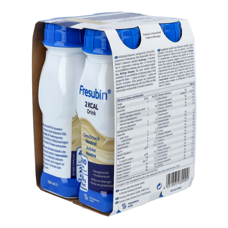 Fresubin 2 kcal DRINK 200 ml x 4 Stk. Neutral