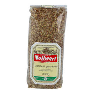 Vollkraft Leinsaat geschrotet 330 g BIO