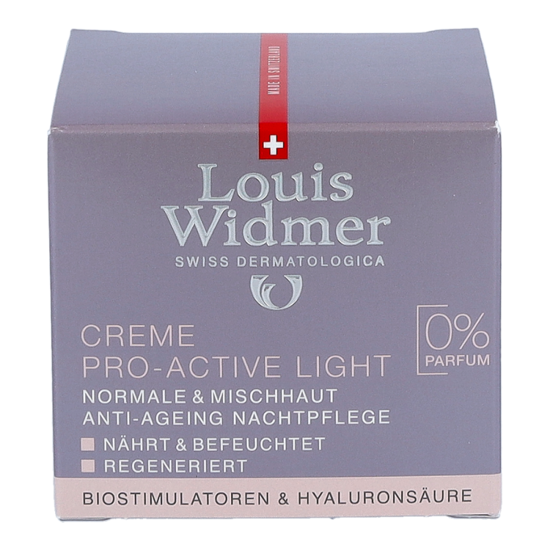 Widmer Creme Pro-active Light unparfümiert