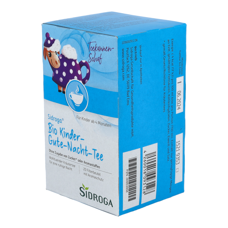 Sidroga BIO Kinder-Gute-Nacht-Tee 20 Stk.