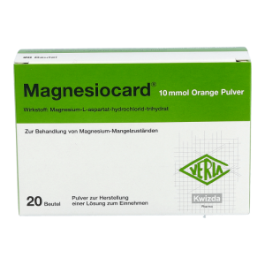 Magnesiocard Pulver 10 mmol 20 Stk.