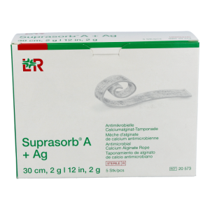 Suprasorb St/a+ag Tampon 30 cm 5 Stk.