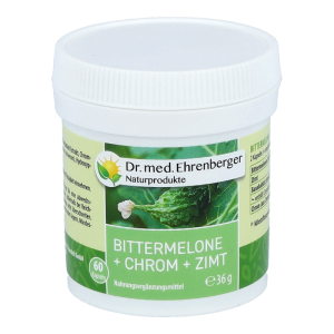 Dr. Ehrenberger Bittermelone Extrakt + Chrom + Zimt Kapseln 60 Stk.