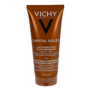Vichy IDEAL SOLEIL Selbstbräuner Milch für Gesicht+Körper